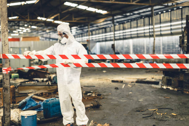 Professional Biohazard technician working in Haverhill, MA
